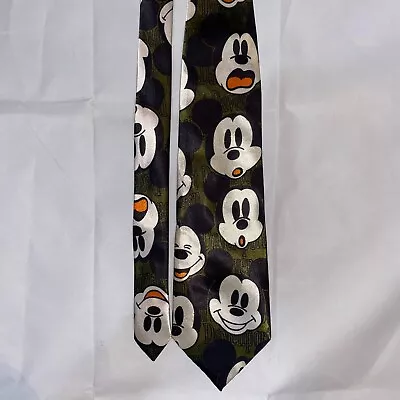 Disney Mickey Mouse Tie Hand Made Mercedes Davenport  56  • $2.72