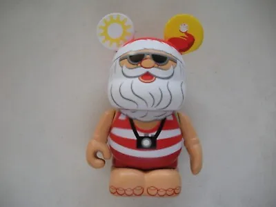 Disney 3  Vinylmation Park 12 ~ Winter Summerland Santa • $12.50