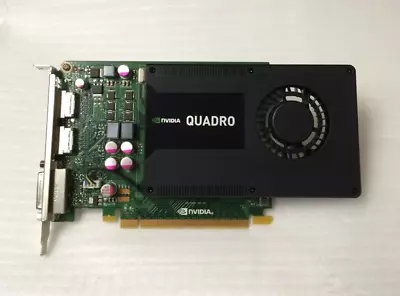 NVIDIA Quadro K2000 2GB GDDR5 DVI 2xDP Tower Height PCIe Graphics Card • $24.95