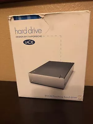 Lacie 80GB External Firewire Hard Drive • $29.99