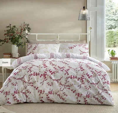 Laura Ashley Hawthorne Russet Duvet Set Bnib • £39