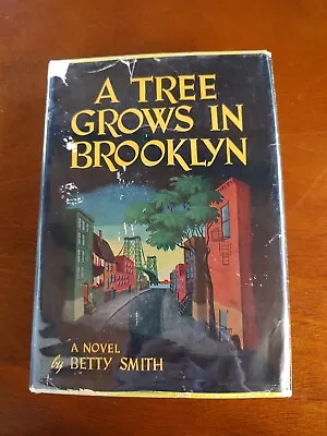 A Tree Grows In Brooklyn 1943 Harper & Brothers Great Cond! Tight Binding! • $75