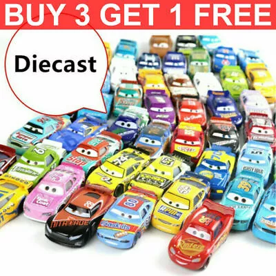 £8.39 • Buy Disney Pixar Cars 1:55 Die-cast Model Car NO.95 McQueen Mater Toys Kids Gift UK