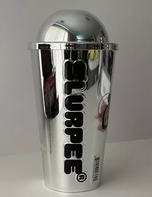 Limited Edition 7-11 Chrome Silver Plastic Slurpee Reusable Cup  • $12.95
