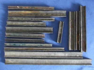 £8 • Buy Letterpress Printing LONG GIRDER PATTERN TYPEMETAL FURNITURE 6 Kilos 15 Pieces