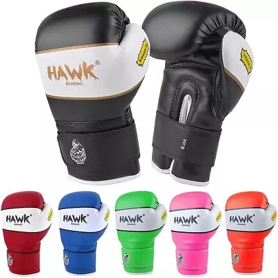 Hawk Sports Full Punching & Blocking Power Boxing Gloves For Kids 6 Oz - Black- • $35
