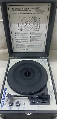 Vintage Califone Portable Record Player Model 1620 -JN- • $135