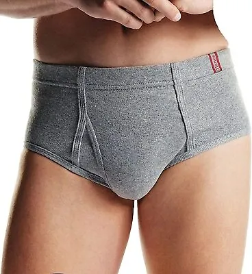 Hanes Classics Men's Underwear Briefs Pack Mid-Rise Briefs Stretch Cotton Unde • $43.45