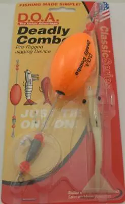 DOA DCOVAL 61-305 Deadly Combo Oval Float Shrimp Color 305 Nite Glow • $8.92