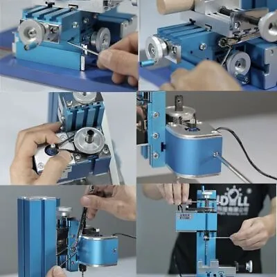 Metal Mini Milling Machine Micro DIY Woodworking Power Tool For Student Hobby • $236.99