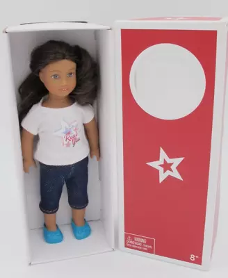 American Girl  Mini 6  Doll #4 Brown Hair Eyes Truly Me Retired NEW In Box • $59.99