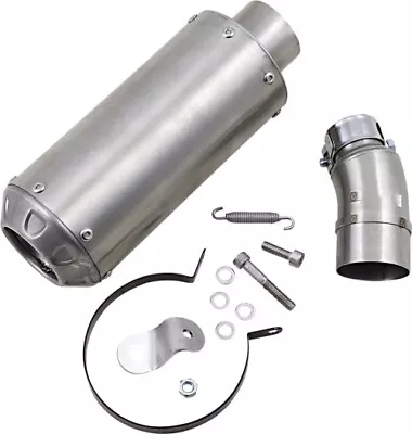 Hotbodies Racing MGP II Growler Slip-On Exhaust Motorcycle Exhaust Stainless • $269.91