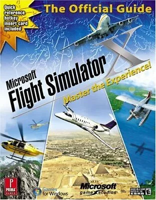 Microsoft Flight Simulator X: The Official Strategy... By Farkas Bart Paperback • $7.95