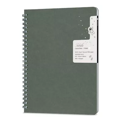 Nebula By Colorverse Casual A5 Notebook In Oil Green - Ruled - CV-NebulaOGR • $25