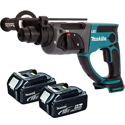 Makita DHR202Z 18V Cordless SDS+ Rotary Hammer Drill With 2 X 5.0Ah Batteries • £300