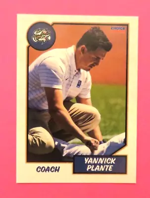2022 Choice Omaha Storm Chasers S&C Coach - YANNICK PLANTE • $1
