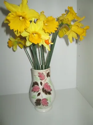 Vintage E. Radford Burslem Hand Painted Vase - Signed  8  (20cm)  • £11.95