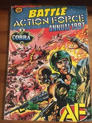 VINTAGE 80's BATTLE ACTION FORCE 1987 ANNUAL • £10