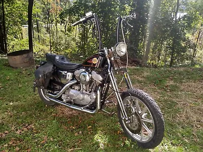 Harley-Davidson Sportster Motorcycle Springer Chopper 1986 Sportster XL8  • $3500