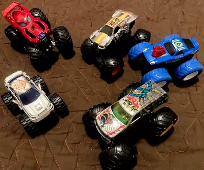 Monster Jam Truck Collection Lot Of 5 • $8.50