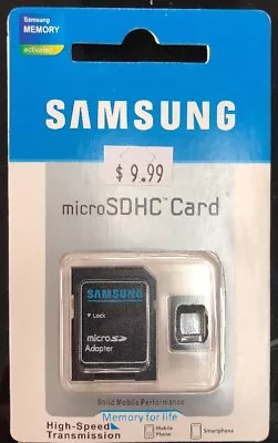 4GB MicroSD Memory Card Samsung • $5