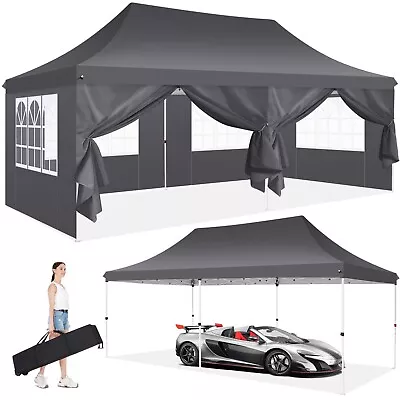 Canopy 10x20 Heavy Duty EZ Pop Up Party Tent Waterproof Gazebo Outdoor Carport~ • $205.99