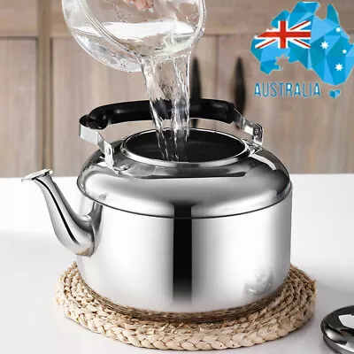 Whistling Water Kettle Stainless Steel Gas Bottom 5/7L Large Capacity Household • $32