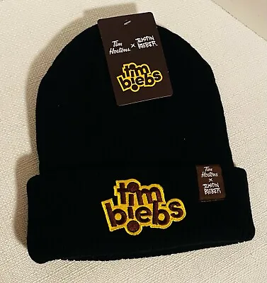 Official Collector Edition Justin Bieber Tim Hortons Beanie Tuque Black TimBiebs • $36.25