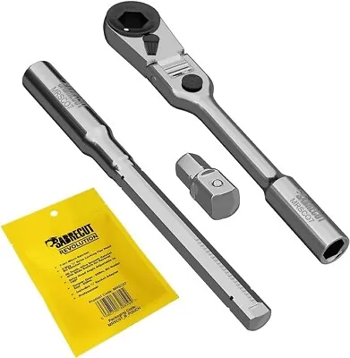 SabreCut Flex Head 7in1 Mini Micro Ratchet Wrench Adjustable 1/4  HEX Bit Driver • $128.99