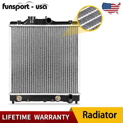 1290 Radiator For 1992-1998 1999 2000 Honda Civic DX EX LX Del Sol 1.5L 1.6L • $38.99