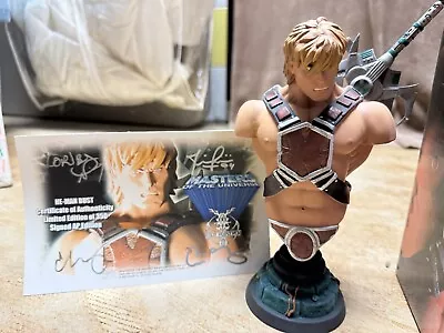 He Man Masters Of The Universe Neca Bust. 10/350 AP Rare Signed • $50