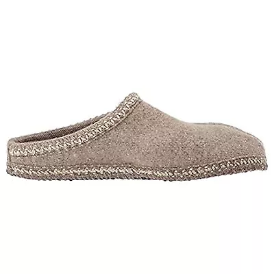 HAFLINGER - Unisex AS Wool Slipper W/Felt Sole Natural Size 36/Women's Size 5 • $83.49