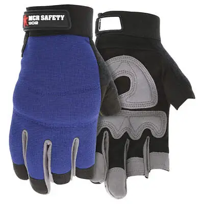 MCR SAFETY 902XL Fasguard Synthtc Leather 3 FingerlessXL • $16.68