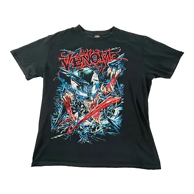 Marvel Venom Shirt Mad Engine Spider-Man Adult Men's T-Shirt Size Large Vintage • $26.69