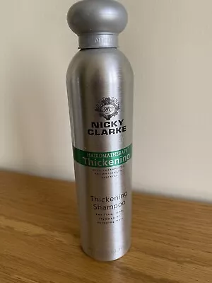 Nicky Clarke Thickening Shampoo New Old Stock Fresh From New Pack X1 • £11.95