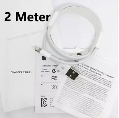 Genuine IPhone Charger Fast For Apple Cable USB Lead 12 13 14 X XS XR 11 Pro Max • £2.47