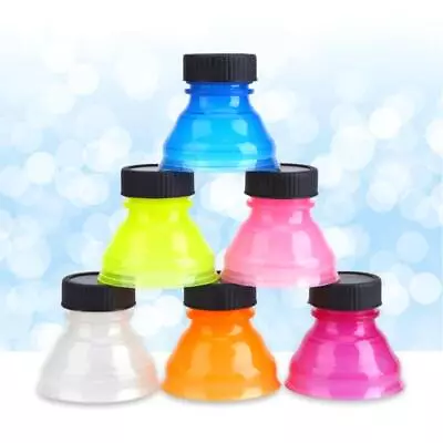 6Pcs Snap On Pop Can Bottle For Soda Drink Lid - Reusable  For Cool • £5.46