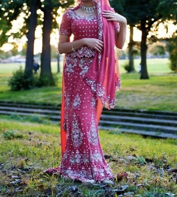 £100 • Buy Bridal Lengha Dress Asian Indian Pakistani