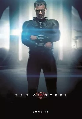 Man Of Steel Movie Poster (d) 11 X 17 Inches - Michael Shannon Poster • $13.96