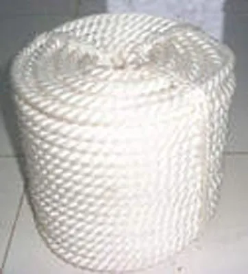 $42 • Buy 1/2 X200' Twisted 3 Strand Nylon Rope With Thimble