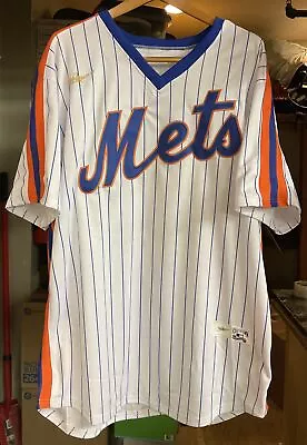 Edwin Diaz New York Mets Cooperstown Collection Royal Pinstripe Replica Jersey • $52