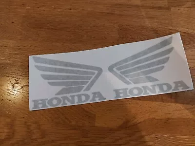 Honda Tank Wings Decal Each Approx 110mm Vinyl Colour/size Options Available  • £3.99