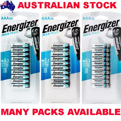 Energizer Max Plus Advanced AA AAA Batteries Battery Pack • $16