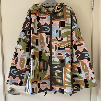 $109 • Buy Gorman X Claire Johnson Raincoat Size M/L
