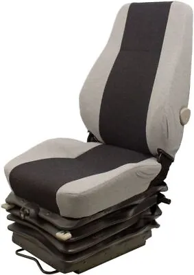 Caterpillar Wheel Loader Fabric Seat Air Suspension Fits OEM Standards • $1499.99