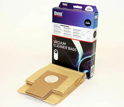 PANASONIC Vacuum Cleaner Bags U-2E TYPE U20E U20AB MCE40 MCE41N MCE42 H95 X5 • £4.90