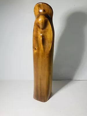 Mid -Century Modern Abstract Sculpture Myrtlewood Oregon 12” • $69.99