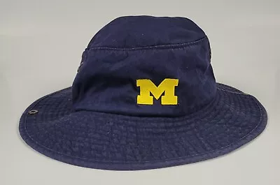 Adidas Michigan Wolverines Bucket Hat Blue L/XL • $12.99