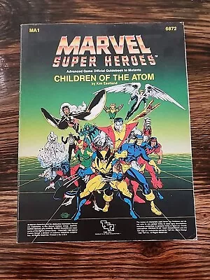 Marvel Superheroes Children Of The Atom RPG TSR Inc 6872 • $24