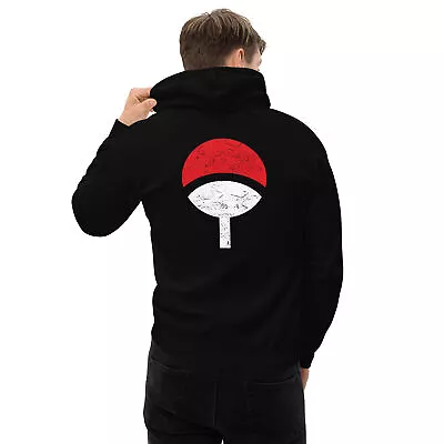 Uchiha Naruto Anime Clan Symbol Unisex Hoodie • $39